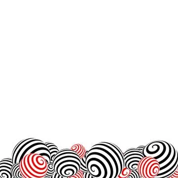 Background For Text. Globes Illustrazione stock