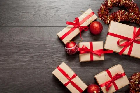Background for text for new year or Christmas Stockfoto's