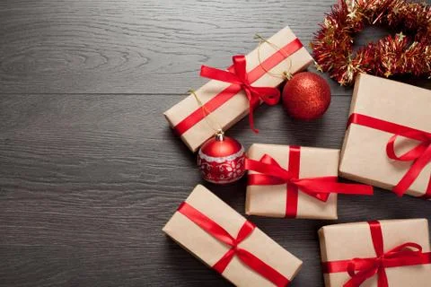 Background for text for new year or Christmas Stock Photos