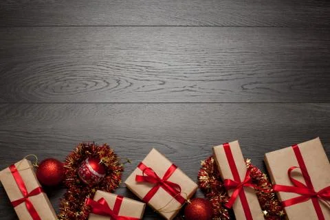 Background for text for new year or Christmas Stockfoto's