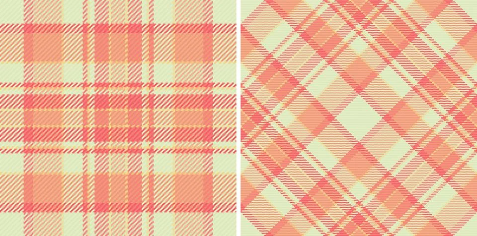 Background textile pattern of tartan fabric plaid with a texture vector sea.. Illustrazione stock