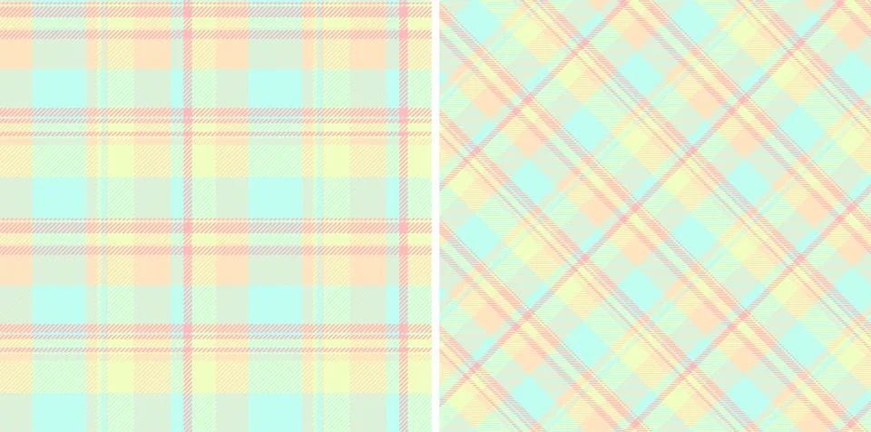 Background textile pattern of tartan vector fabric with a texture check sea.. Stock Illustration