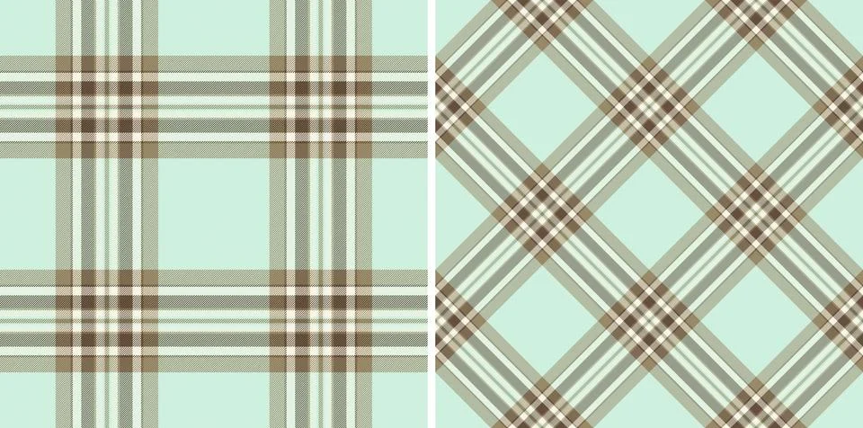 Background textile texture of plaid seamless vector with a pattern tartan f.. Stock Illustration