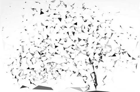 Background texture, abstraction, vector triangulation Stock Illustration