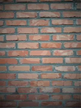 Background with texture and relief of brickwork. Natural natural building Stock Illustration