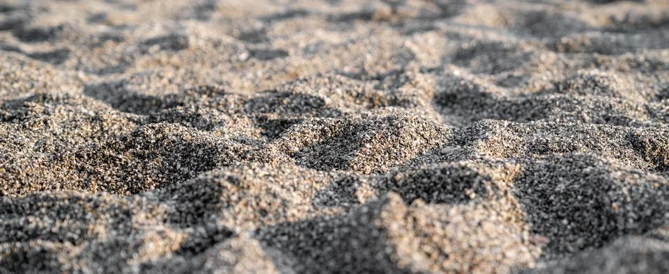 Background texture of beach sand with soft focus Stock Photos