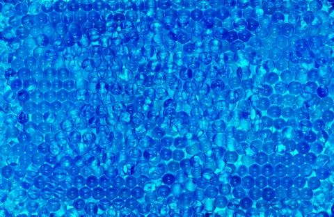 Background texture of blue balls Stock Photos