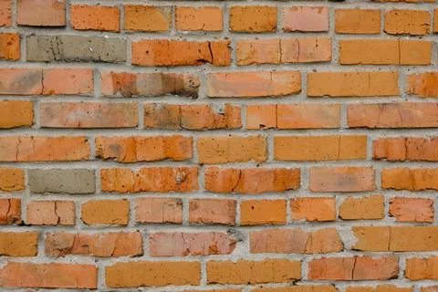 Background texture brick red old wall masonry Stock Photos
