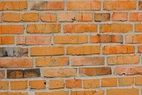 Background texture brick red old wall masonry Stock Photos