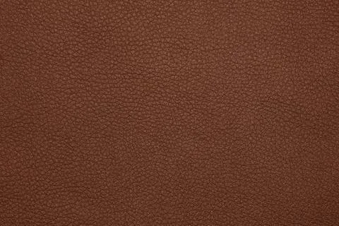 Background texture of brown natural leather grain Stock Photos