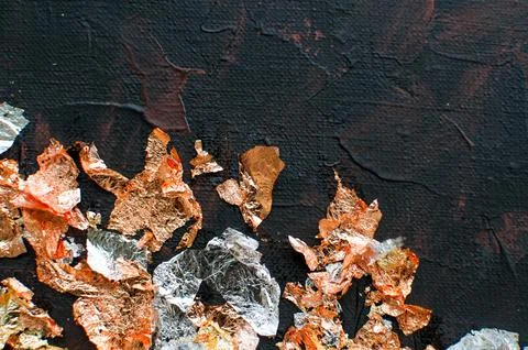 Background, texture of brush strokes and splashes of paint, design elements 스톡 일러스트