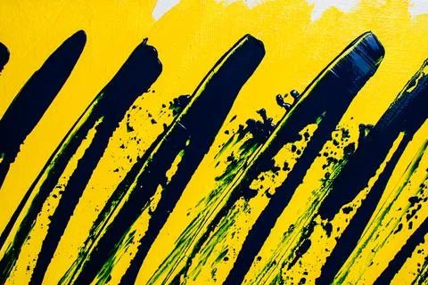Background, texture of brush strokes and splashes of paint, design elements Stock Illustration
