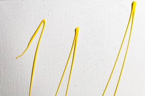 Background, texture of brush strokes and splashes of paint, design elements Stock Photos