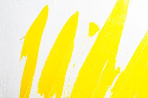 Background, texture of brush strokes and splashes of paint, design elements Stock Photos