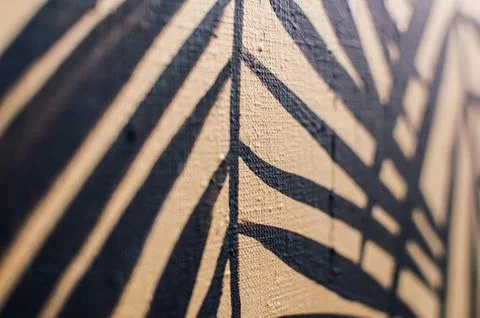 Background, texture of brush strokes and splashes of paint, design elements Stock Photos