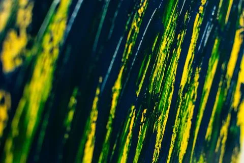 Background, texture of brush strokes and splashes of paint, design elements Stock Photos