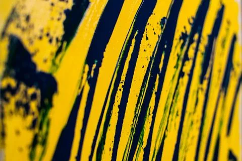 Background, texture of brush strokes and splashes of paint, design elements Stock Photos