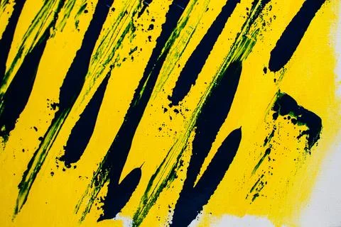 Background, texture of brush strokes and splashes of paint, design elements Stock Photos