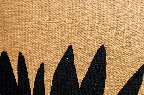 Background, texture of brush strokes and splashes of paint, design elements Stock Photos