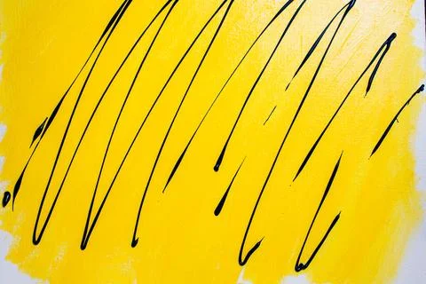 Background, texture of brush strokes and splashes of paint, design elements Stock Photos