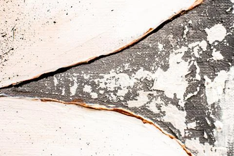 Background, texture of brush strokes and splashes of paint, design elements Stock Photos