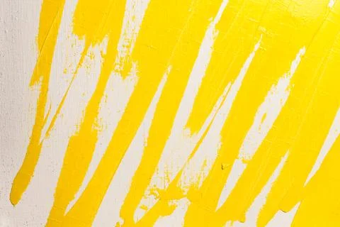 Background, texture of brush strokes and splashes of paint, design elements Foto stock