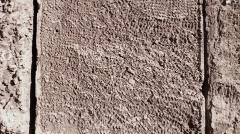 Background texture of the building's facade of stone slab Stock Footage 126204515