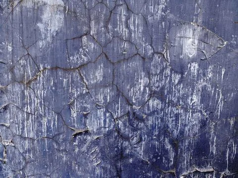 Background texture of the cement wall that has been cracked. scary horror bac Stock Photos