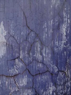 Background texture of the cement wall that has been cracked. scary horror bac Stock Photos
