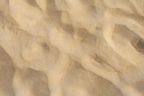 Background Texture, Close up of fine beach sand texture. Stock Photos