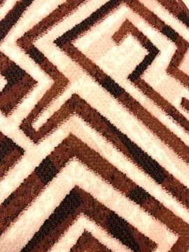 Background, texture of colored carpet with color pattern. Used for floors Stock Photos