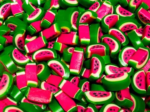Background texture colored different sweet candy close-up 스톡 사진