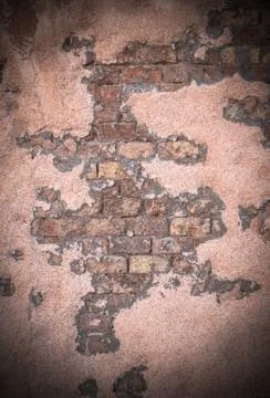 Background texture of damaged wall Foto stock