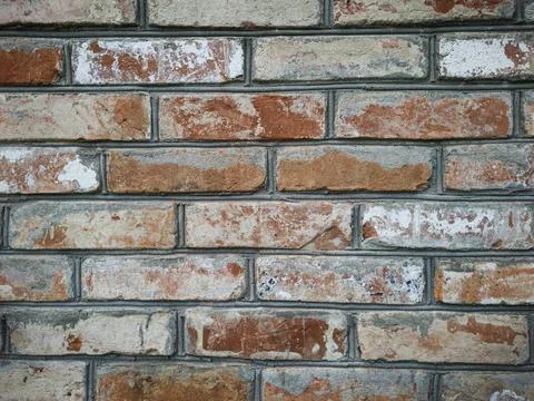Background texture from dark bricks Foto stock