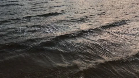 Background texture dark water with foam in the river Stock Footage 159274389