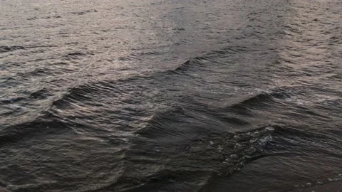 Background texture dark water in the river Stock Footage 159235391