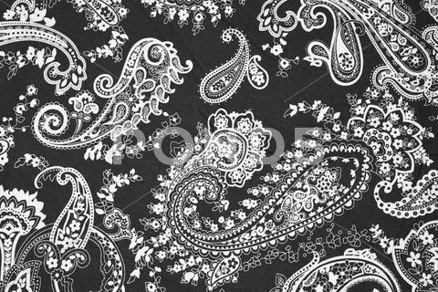 Background texture fabric floral pattern Stock Photos