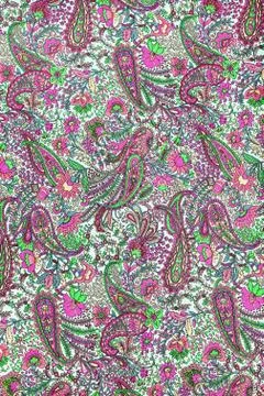 Background texture fabric floral pattern Foto stock