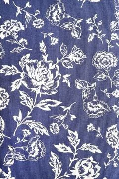 Background texture fabric floral pattern Stock Photos