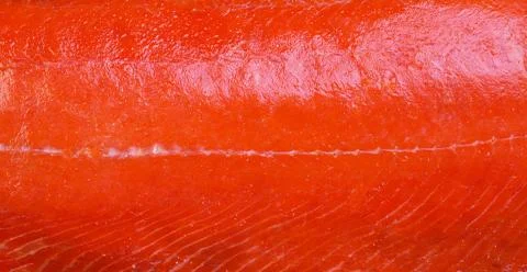 Background texture of fish fillets close-up macro Stock-Fotos