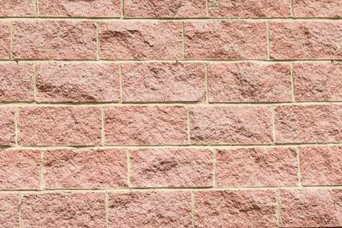Background, texture, fragment wall of red brick Stock Photos
