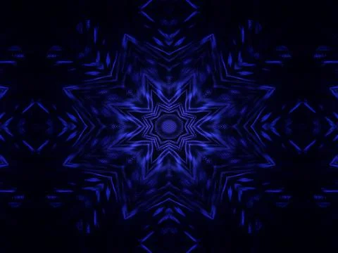 Background texture geometric blue dark circle star Stock Photos