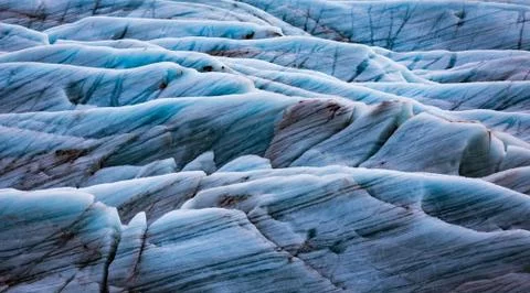Background texture of glacier Stock Photos