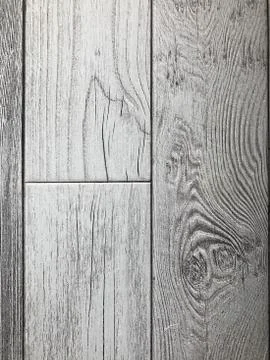 Background, texture of the laminate under the gray tree. Used for floors Stock Photos