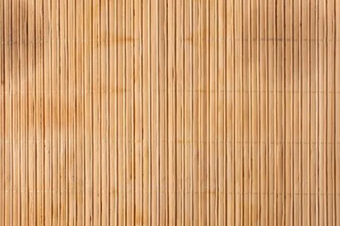 Background texture of a light bamboo Mat Stock Photos