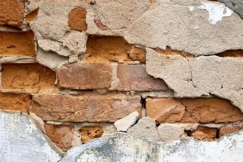 Background texture of old brick wall Stock Photos