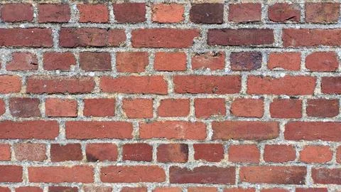 Background texture of old brick wall photo taken in France Stock-Fotos