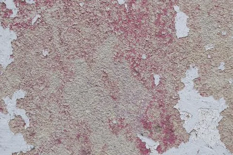 Background texture of an old cracked red wall Stock Photos