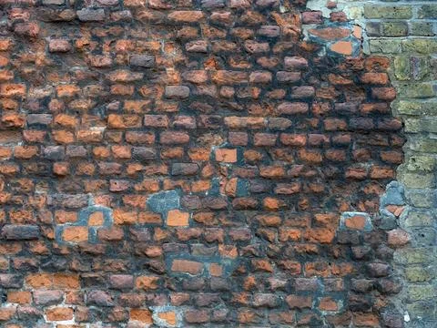 Background texture of old medieval stone wall Stock Photos