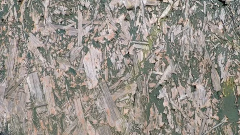 Background texture of old planks in green paint, smooth camera movement Stock Footage 122646185